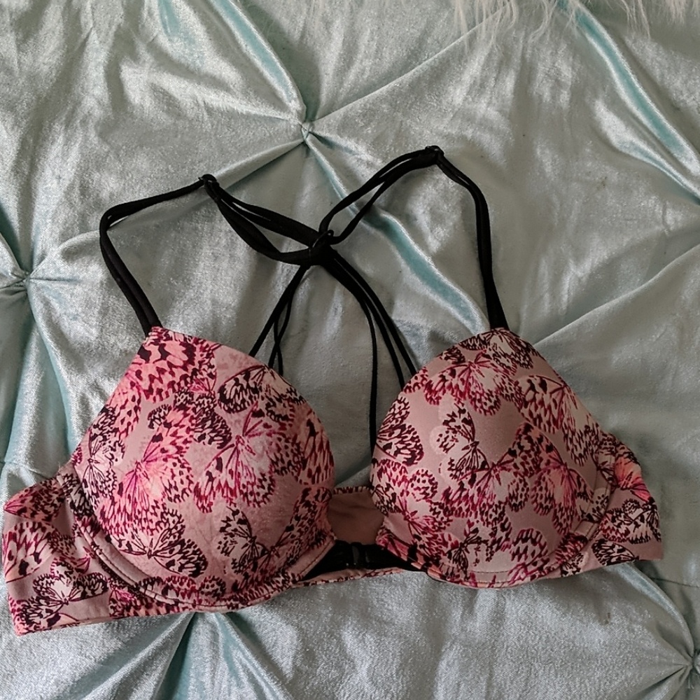 Victoria secret front closure butterfly bra size 3